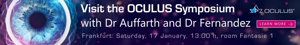 ESCRS Winter Meeting 2024 Sponsor Website Banner Oculus