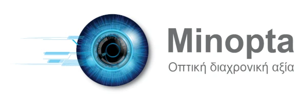 minopta logo with eye